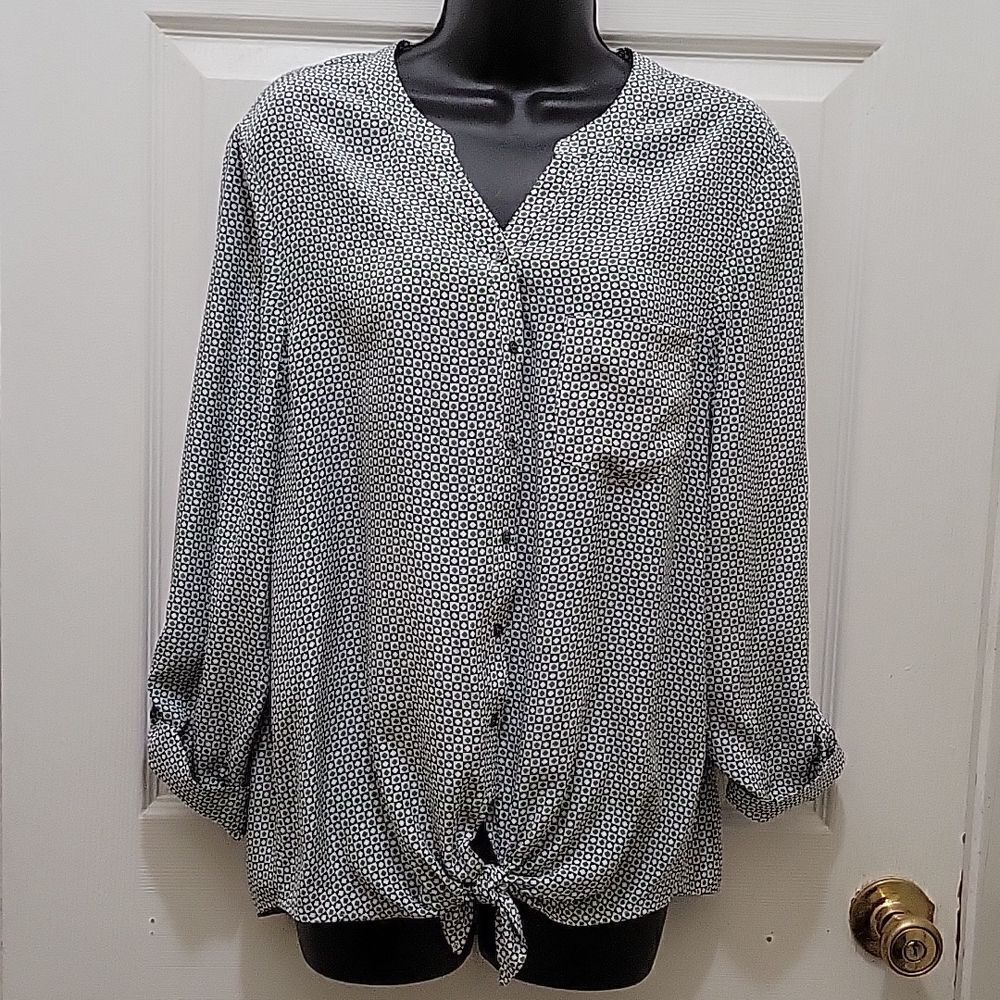 Joie Edaline Silk Tiefront Top Rare